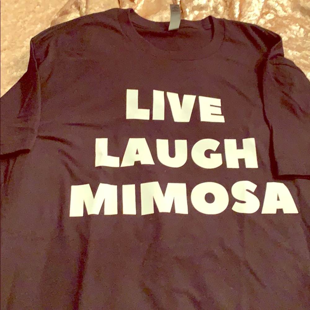 Unisex black tee new